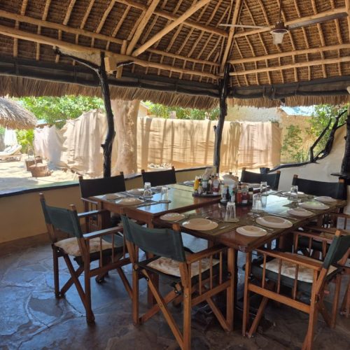 Kulalu Camp Dinning Room